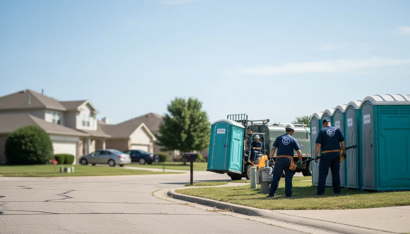 Porta Potty Rental in Hammon, OK near me